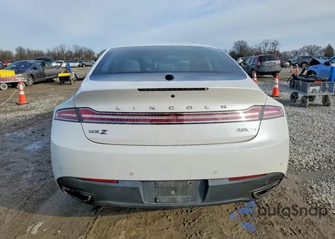 2016 Lincoln Mkz из США, поврежденный, VIN 3LN6L2G96GR613506